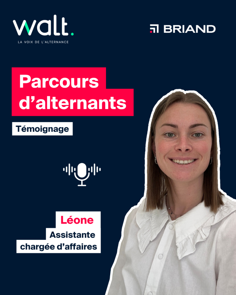Témoignage Léone alternante chargé d'affaires