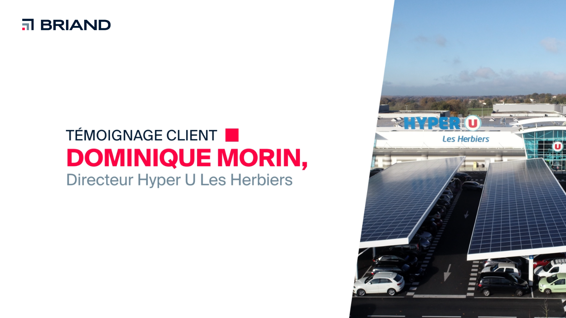 Témoignage client ombrières