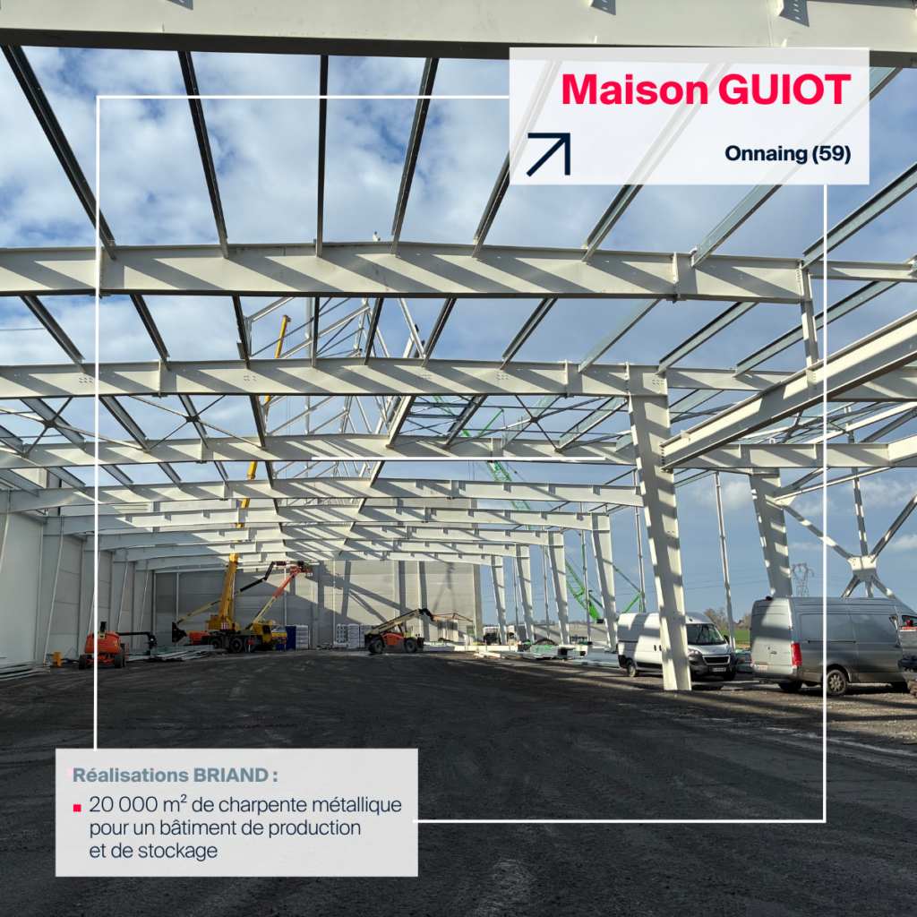 BRIAND Métal Lille bâtiment industrie agroalimentaire